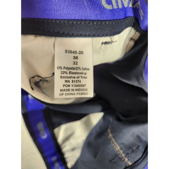 NWT Cintas Comfort Flex Pro Reflective Pants High Visibility Navy 38/32 - Picture 6 of 6